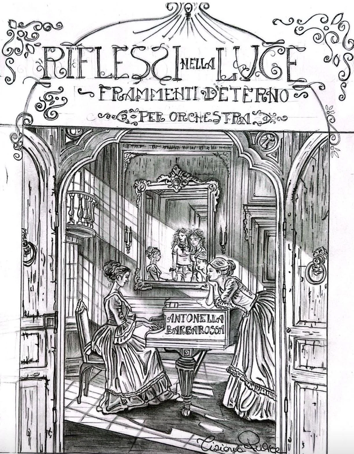 Copertina di Riflessi nella Luce