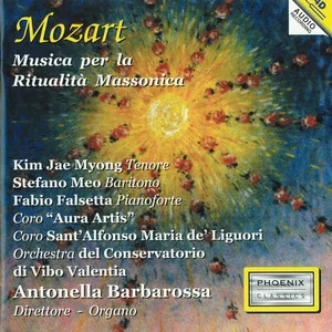 Fronte: Mozart – Musica per la ritualità Massonica