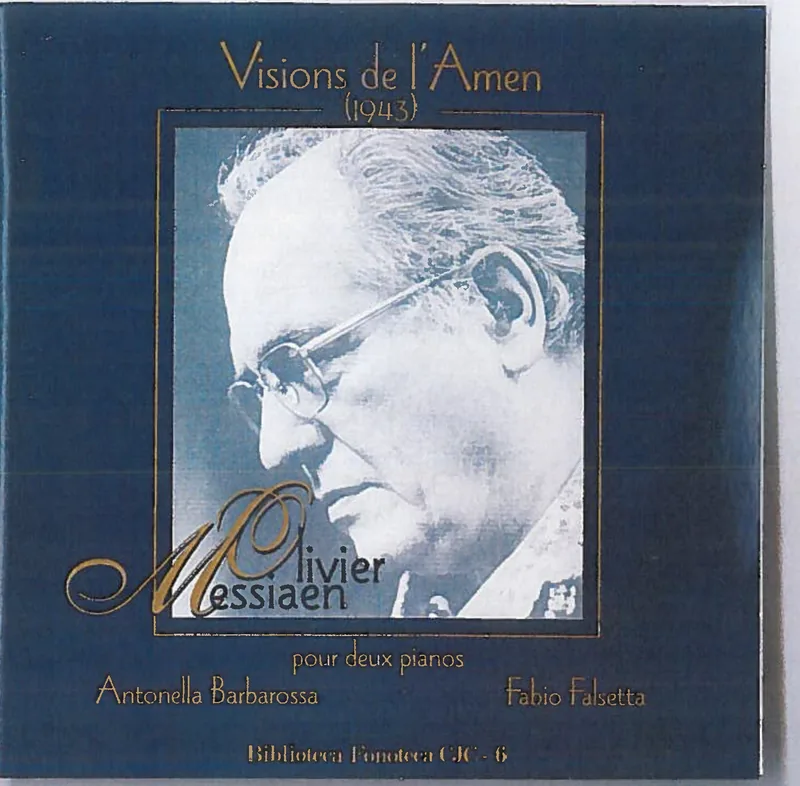Fronte: Visions de l’Amen – Olivier Messiaen pour deux pianos